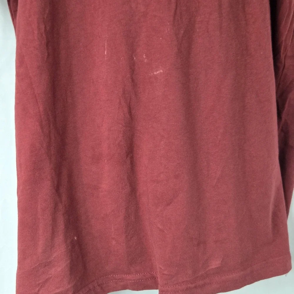 Tommy Hilfiger Shirt Kids 10-12 Red Flag Logo Graphic Crewneck Tee Top